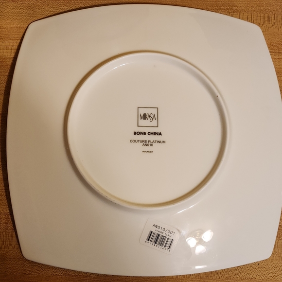 Mikasa COUTURE PLATINUM 3pc Place Setting - Picture 6 of 6